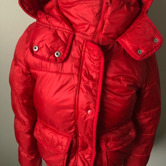 Abercrombie and Fitch Red PufferJacket - Picture 3 of 10